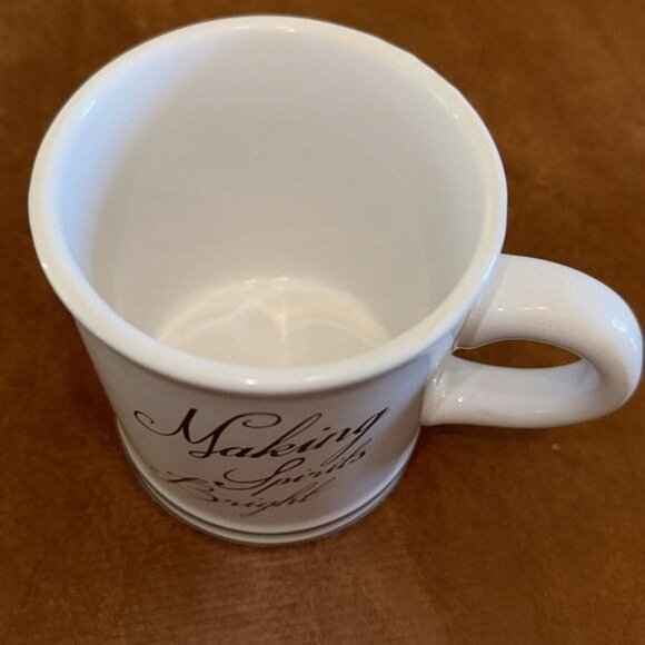 "Making Spirits Bright" Ceramic Mug - Picture 2 of 5
